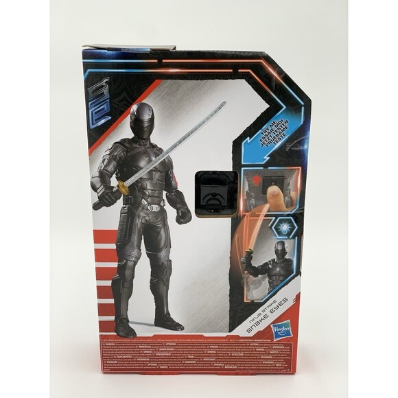 Snake Eyes: G.I. Joe Origins Ninja Strike Action Figure 12" Light Up Sword New - Picture 3 of 7